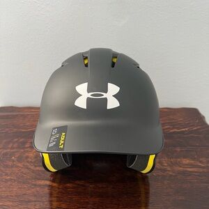 Under Armour Men’s Converge Black Baseball Helmet, UABH2 100, NWT